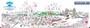 Thames Jubilee boats